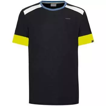 Мужская черная футболка Head uni Head, черный