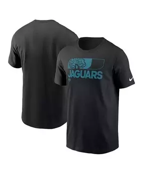 Мужская черная футболка Jacksonville Jaguars Air Essential Nike, черный