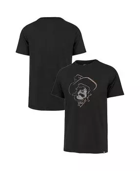 Мужская черная футболка Oklahoma State Cowboys Local Franklin '47 Brand, черный