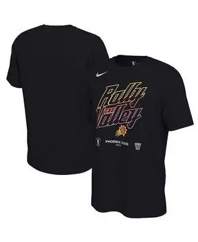 Мужская черная футболка Phoenix Suns 2023 NBA Playoffs Mantra Nike, черный
