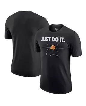 Мужская черная футболка Phoenix Suns Just Do It Nike, черный