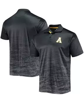 Мужская черная футболка-поло appalachian state mountaineers marshall Colosseum, черный