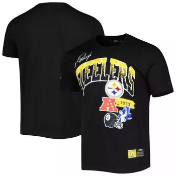 Мужская черная футболка Pro Standard Pittsburgh Steelers Hometown Collection