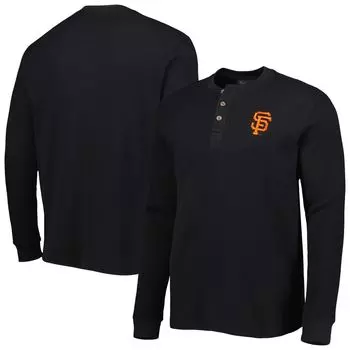 Мужская черная футболка с длинным рукавом Dunbrooke San Francisco Giants Maverick