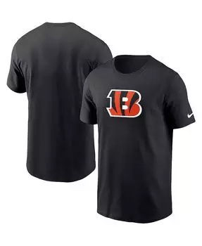 Мужская черная футболка с логотипом Cincinnati Bengals Team Primary Nike, черный