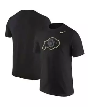 Мужская черная футболка с логотипом Colorado Buffaloes Color Pop Nike, черный