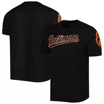 Мужская черная футболка с логотипом команды Pro Standard Baltimore Orioles Team