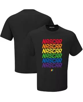 Мужская черная футболка с логотипом NASCAR Pride Checkered Flag Sports, черный