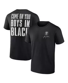 Мужская черная футболка с логотипом Nashville SC Johnny Cash Come On Fanatics, черный