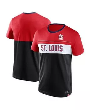 Мужская черная футболка с логотипом St. Louis Cardinals Claim The Win Fanatics, черный