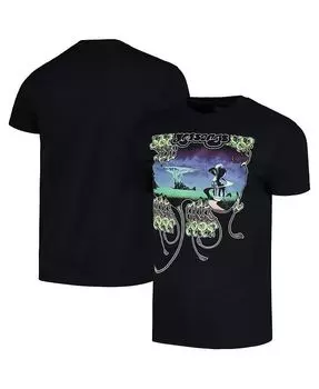 Мужская черная футболка с рисунком Yes Yessongs Manhead Merch, черный