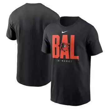 Мужская черная футболка с табло Nike Baltimore Orioles Scoreboard, цвет Orl Black