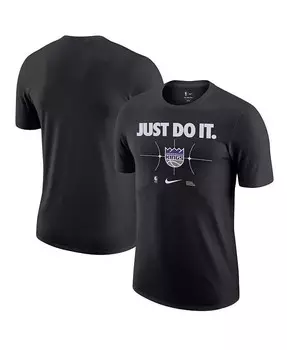 Мужская черная футболка Sacramento Kings Just Do It Nike, черный