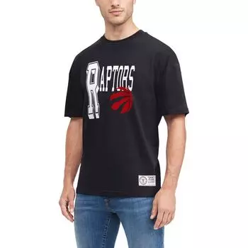 Мужская черная футболка Tommy Jeans Toronto Raptors Mel Varsity