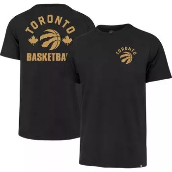 Мужская черная футболка Toronto Raptors '47 2022/23 City Edition Backer Franklin