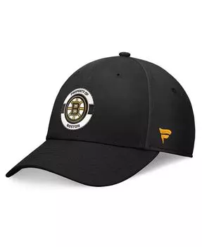 Мужская черная гибкая кепка Boston Bruins Authentic Pro Training Camp Fanatics, черный