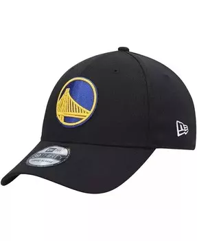 Мужская черная гибкая кепка Golden State Warriors официального цвета команды 39THIRTY New Era, черный