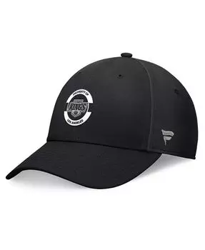 Мужская черная гибкая кепка Los Angeles Kings Authentic Pro Training Camp Fanatics, черный