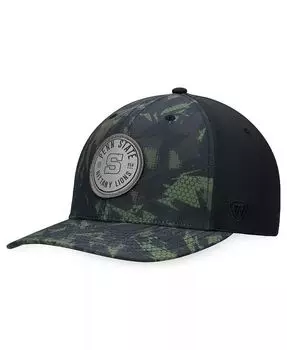 Мужская черная гибкая шляпа с камуфляжным принтом Penn State Nittany Lions OHT в военном стиле Top Of The World, черный