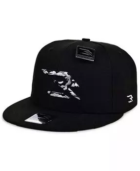 Мужская черная камуфляжная модная регулируемая шляпа Snapback Nike 3Brand By Russell Wilson, черный