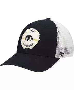 Мужская черная кепка '47 Iowa Hawkeyes Howell Mvp Trucker Snapback '47 Brand
