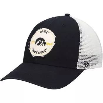 Мужская черная кепка '47 Iowa Hawkeyes Howell MVP Trucker Snapback