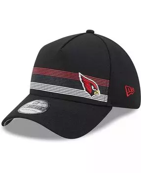 Мужская черная кепка Arizona Cardinals Flawless Stripe 39THIRTY Flex Hat New Era, черный
