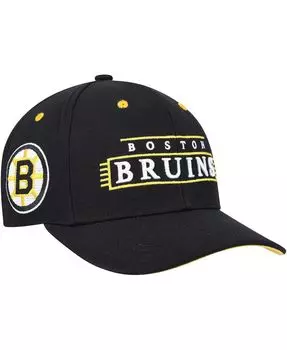 Мужская черная кепка Boston Bruins LOFI Pro Snapback Mitchell & Ness