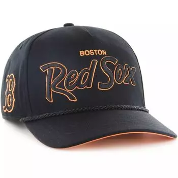 Мужская черная кепка Boston Red Sox '47 Mango Undervisor Hitch Snapback