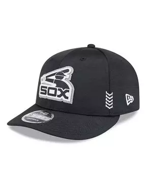 Мужская черная кепка Chicago White Sox 2024 Clubhouse Low Profile 59FIFTY Snapback New Era, черный