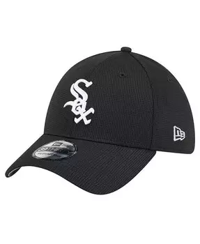 Мужская черная кепка Chicago White Sox Active Pivot 39Thirty Flex New Era, черный