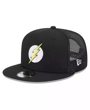 Мужская черная кепка Flash Trucker 9FIFTY Snapback New Era, черный