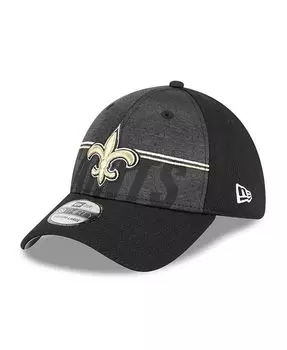 Мужская черная кепка Flex Fit New Orleans Saints 2023 NFL Training Camp 39THIRTY New Era, черный