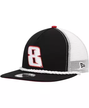 Мужская черная кепка Kyle Busch Golfer Trucker 9FIFTY Snapback New Era