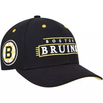 Мужская черная кепка Mitchell & Ness Boston Bruins LOFI Pro Snapback