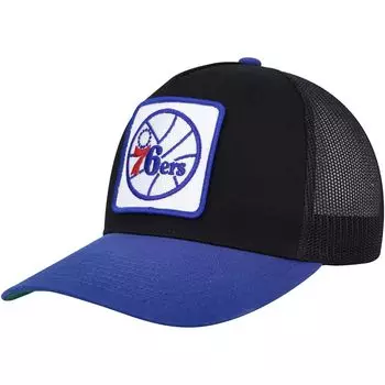 Мужская черная кепка Mitchell & Ness Philadelphia 76ers SOUL Truck It Trucker Snapback