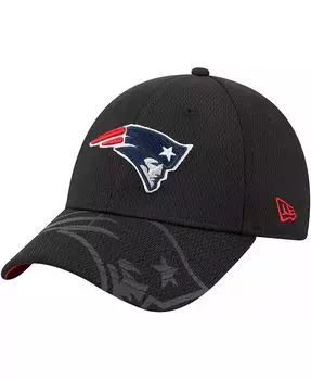 Мужская черная кепка New England Patriots с регулируемым козырьком 9FORTY New Era, черный