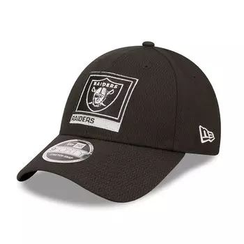 Мужская черная кепка New Era Las Vegas Raiders в рамке AF 9FORTY Snapback