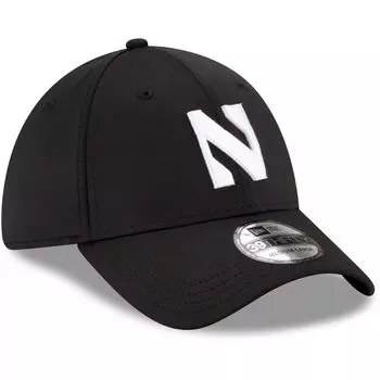 Мужская черная кепка New Era Northwestern Wildcats Campus Preferred 39THIRTY Flex Hat