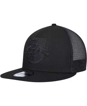 Мужская черная кепка New York Red Bulls Logo Classic 9FIFTY Trucker Snapback New Era