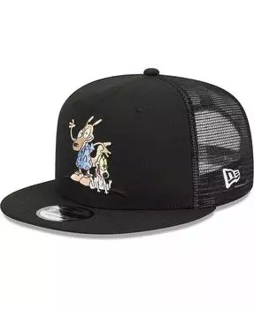 Мужская черная кепка Rocko's Modern Life Rocko & Spunky Trucker 9FIFTY Snapback New Era, черный