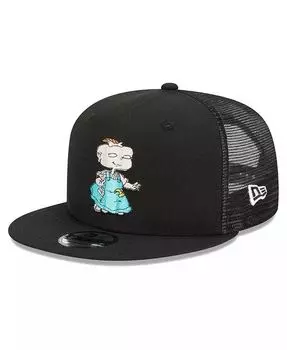 Мужская черная кепка Rugrats Lil Trucker 9FIFTY Snapback New Era, черный