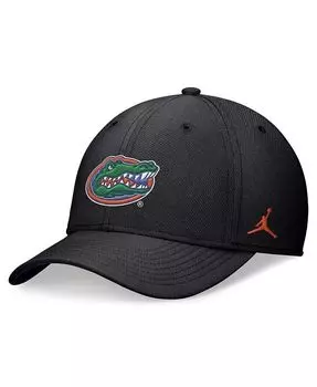 Мужская черная кепка с галочкой Florida Gators 2024 On-Field Jordan, черный