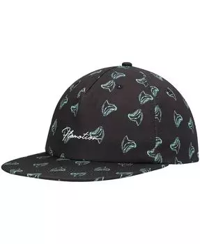 Мужская черная кепка с зубами Snapback Flomotion
