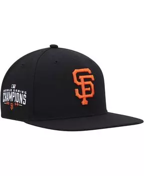 Мужская черная кепка San Francisco Giants 2014 World Series Sure Shot Captain Snapback '47 Brand