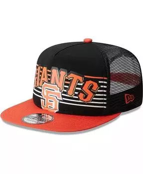 Мужская черная кепка San Francisco Giants Speed Golfer Trucker Snapback New Era, черный