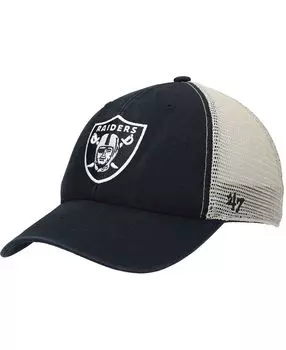 Мужская черная кепка Snapback Flagship MVP Las Vegas Raiders '47 Brand