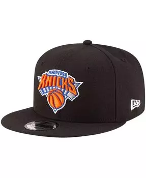 Мужская черная кепка Snapback официального цвета команды New York Knicks 9FIFTY New Era, черный