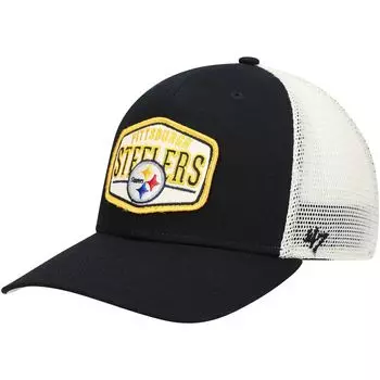 Мужская черная кепка Snapback Pittsburgh Steelers Shumay MVP '47