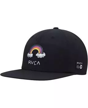 Мужская черная кепка Snapback Rainbow Connection Snapback Rvca, черный
